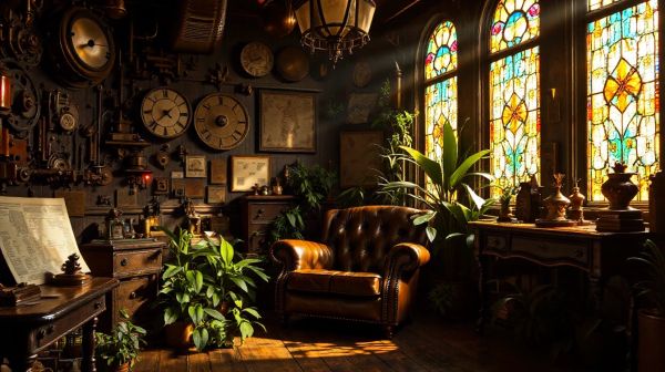 Adoptez le style steampunk pour une déco intérieure originale
