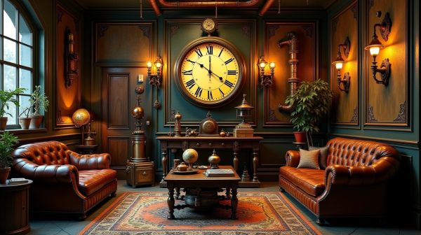 Osez la déco steampunk pour un intérieur audacieux et unique
