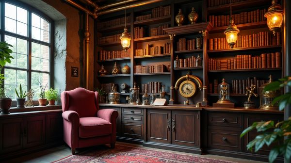 Osez la déco steampunk pour un intérieur audacieux et unique