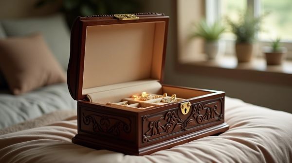 Où ranger vos bijoux : explorez la boîte à bijoux en bois