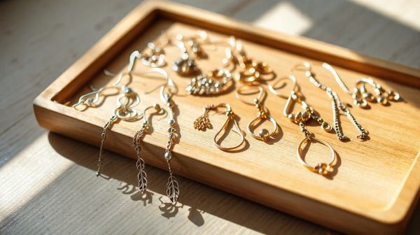 Top idées pour un rangement stylé de vos boucles d'oreilles
